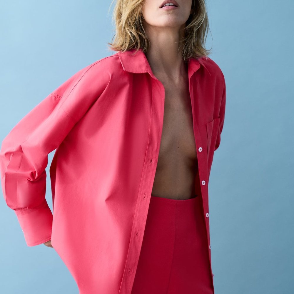 Zara Poplin Shirt